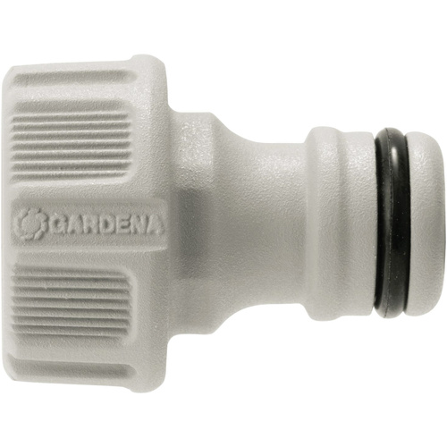 GARDENA 18200-50 Kunststoff Hahnanschluss 18,7 mm (1/2") IG, Steckkupplung