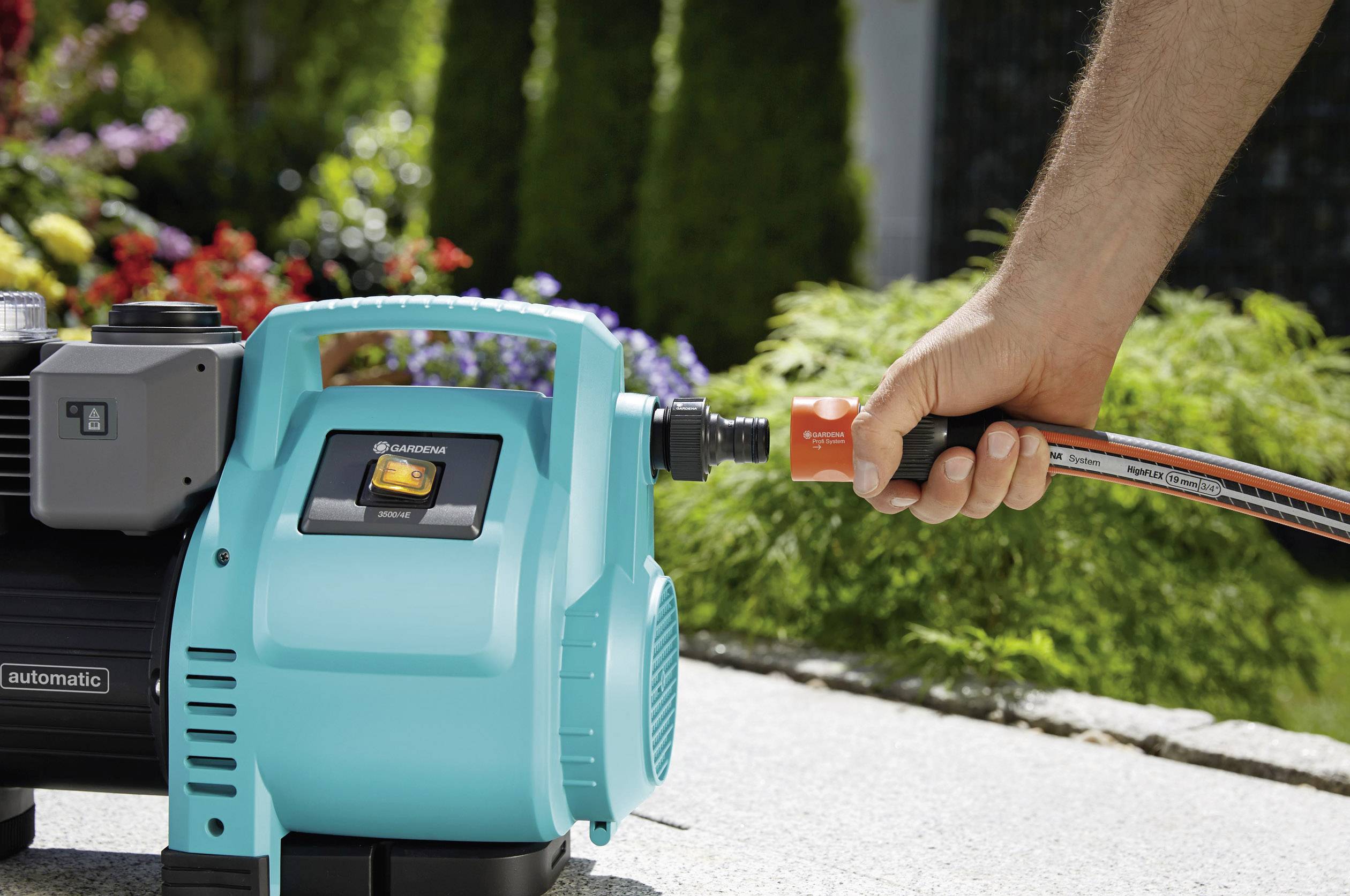 Gardena 1757-20 Classic 3500/4E Hauswasserautomat 230V 3500 l/h