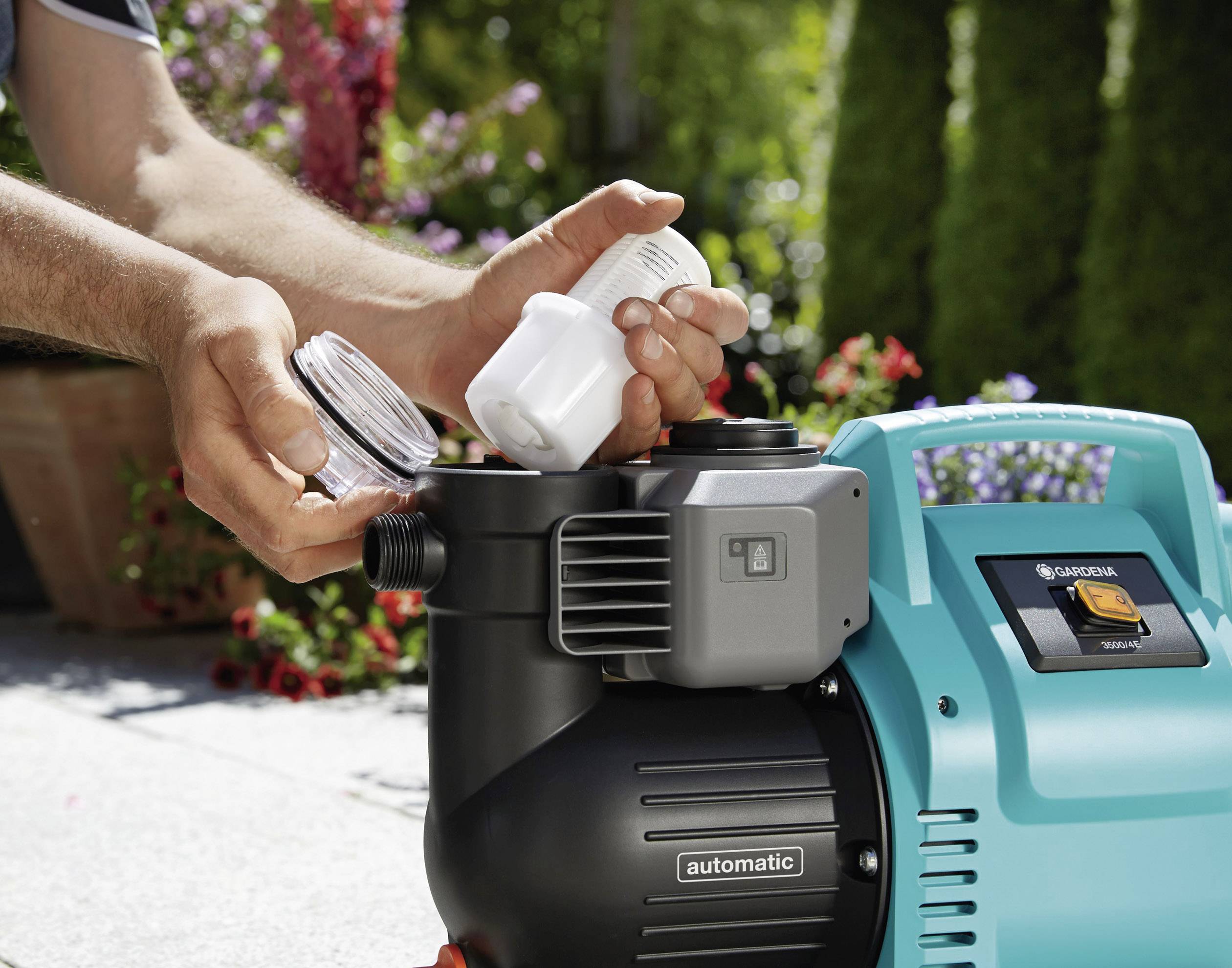 GARDENA 1757-20 Classic 3500/4E Hauswasserautomat 230 V 3500 l/h