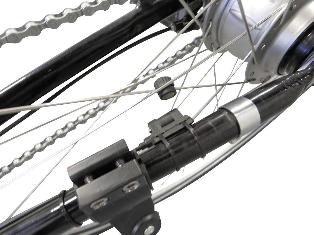 SFM DU250 für Freilauf Motorrollerhalterung Schwarz, Silber