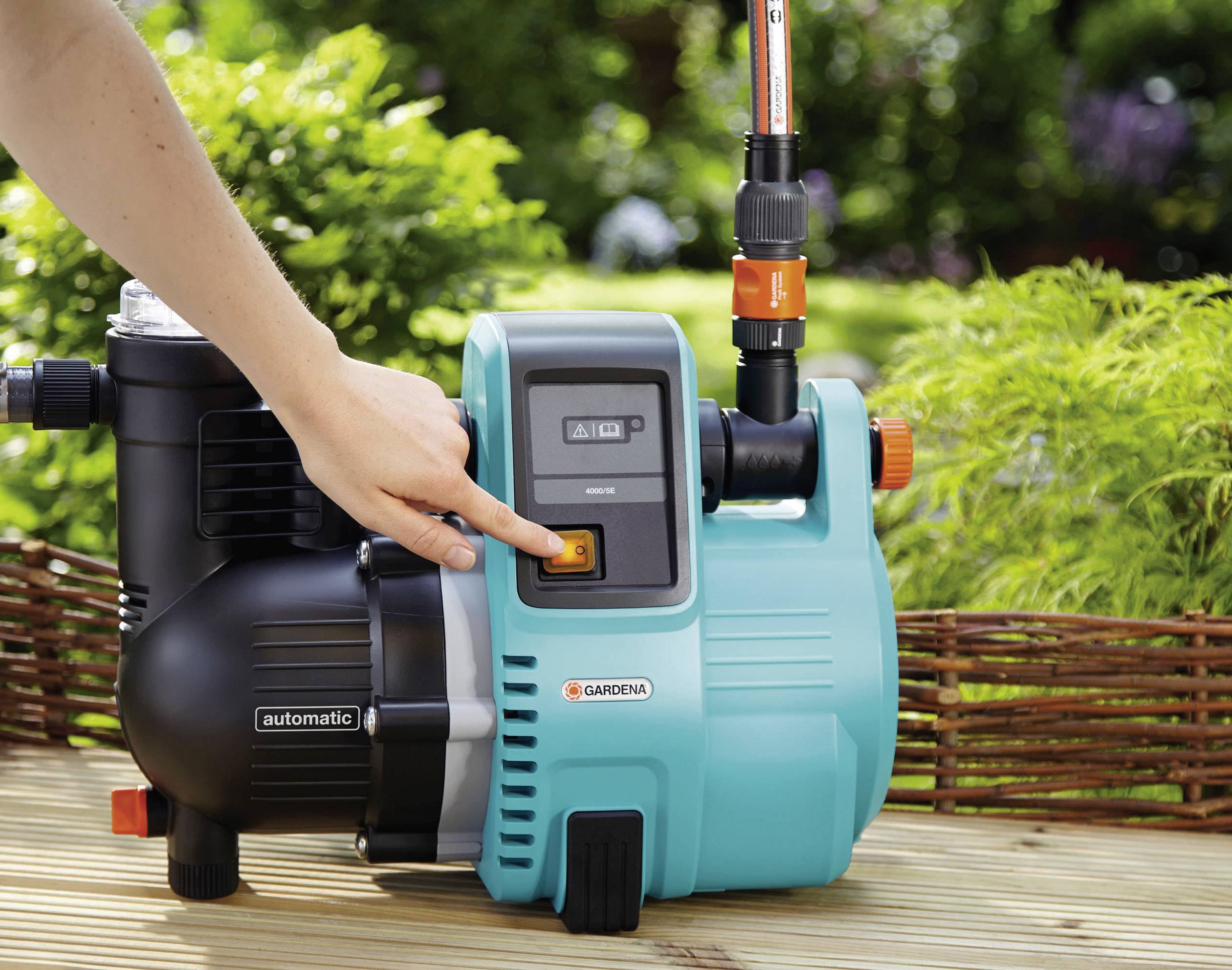 GARDENA 1758-20 Comfort 4000/5E Hauswasserautomat 230 V 4000 l/h