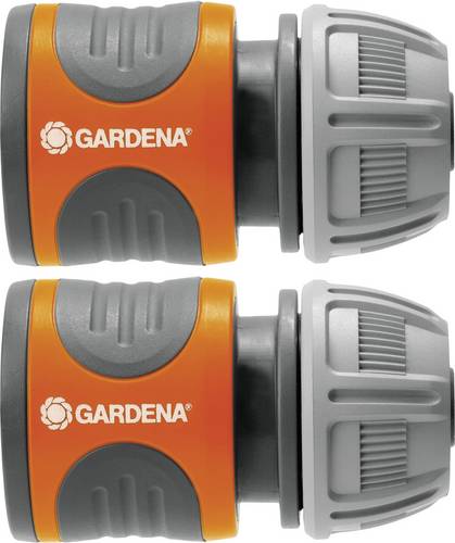 Gardena 18281-20 Schlauchstück 13mm (1/2 ) Ø, Steckkupplung 2er Set