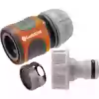 GARDENA 18285-20 Kunststoff Hahnanschluss Steckkupplung, 13 mm (1/2") Ø, 15 mm (1/2") Ø, 24,2 mm (3/4") IG, 26,44 mm (3/4") AG, M22 IG Set GARDENA 18285-20 Kunststoff Hahnanschluss Steckkupplung, 13 mm (1/2") Ø, 15 mm (1/2") Ø, 24,2 mm (3/4") IG, 26,44 mm (3/4") AG, M22 IG Set