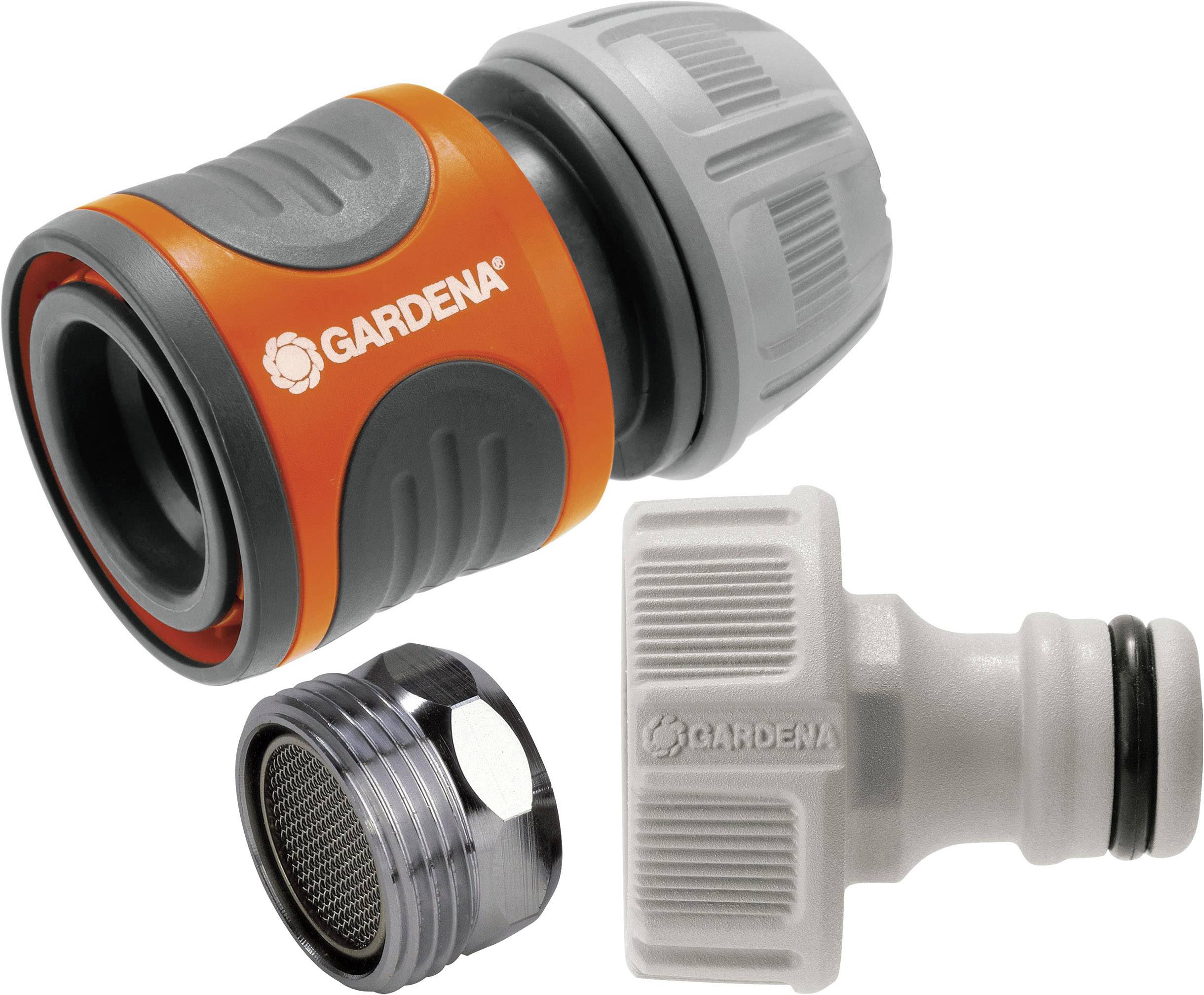 Gardena 1828520 Kunststoff Hahnanschluss Steckkupplung, 13mm (1/2") Ø