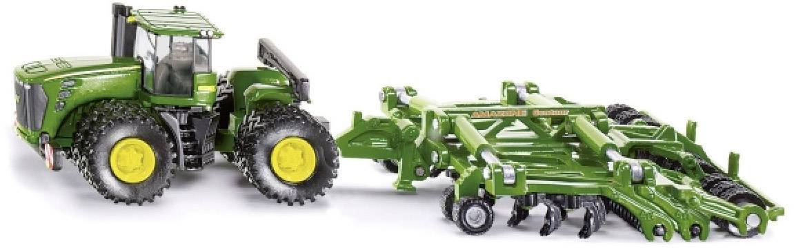 SIKU Spielwaren John Deere 9630 mit Amazone Centa Grubber Fertigmodell Landwirtschafts Modell