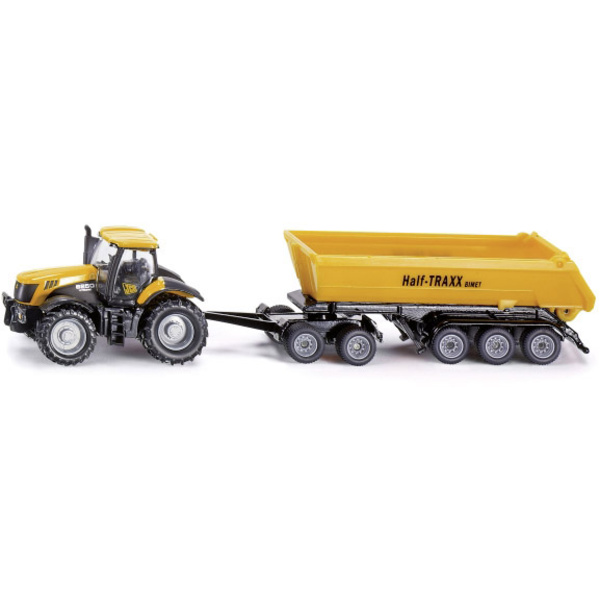 SIKU Spielwaren JCB Traktor mit Dolly Fertigmodell Landwirtschafts Modell