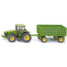 SIKU Spielwaren Traktor mit Anhänger Fertigmodell Landwirtschafts Modell