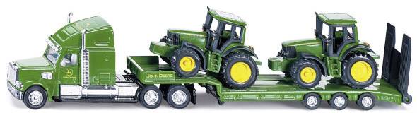 SIKU Spielwaren John Deere Tieflader mit John Deere Fertigmodell Landwirtschafts Modell