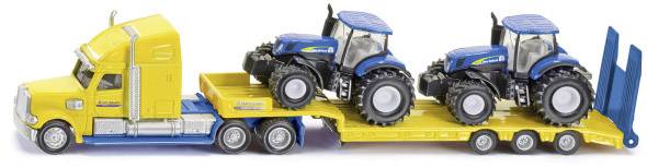 SIKU Spielwaren New Holland LKW mit New Holland Traktoren Fertigmodell Landwirtschafts Modell