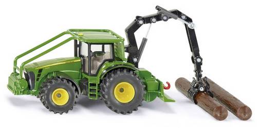 SIKU Spielwaren John Deere Forsttraktor 1:50
