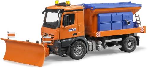 Bruder MB Arocs Winterdienst mit Räumschild