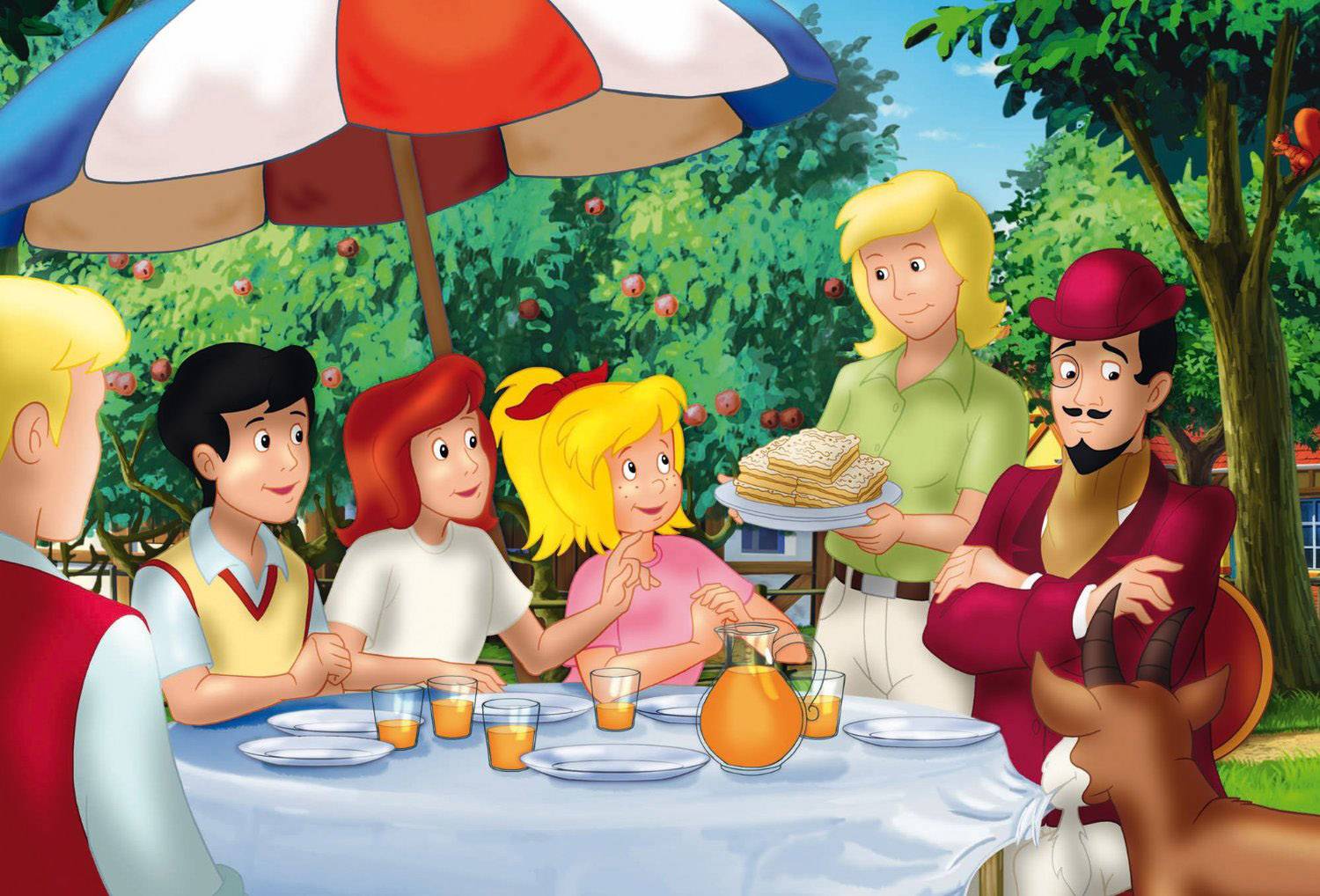 Schmidt Spiele Pz. Bibi&Tina im Metallk. 2x100T, 2x150T 56509