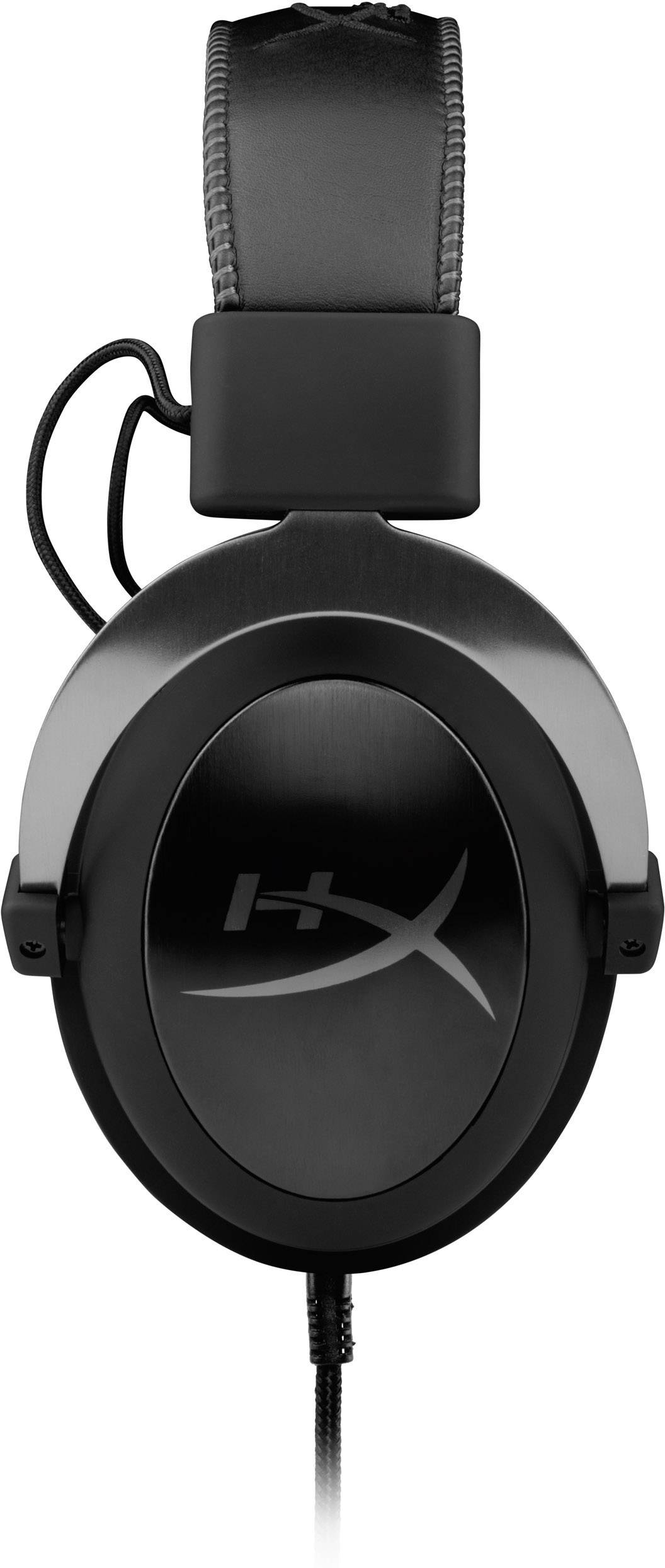 HyperX Cloud II Gaming Over Ear Headset kabelgebunden 7.1 Surround Schwarz, Grau Noise Cancelling Lautstärkeregelung, Mikrofon-Stummschaltung