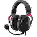 HyperX Cloud II Gaming Over Ear Headset kabelgebunden 7.1 Surround Rot Noise Cancelling Lautstärkeregelung