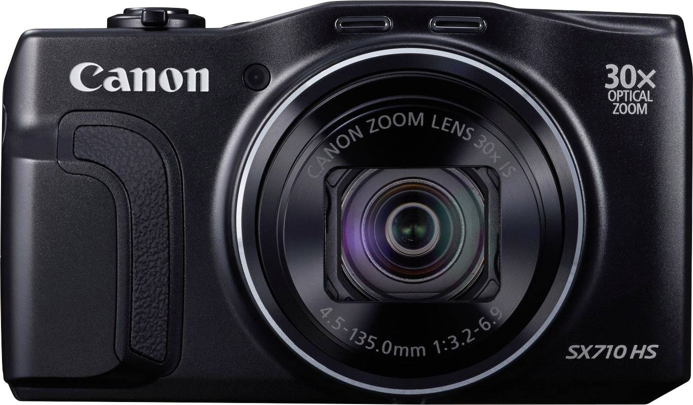 Canon PowerShot SX710 HS Digitalkamera 20.3 Megapixel Schwarz Full HD Video