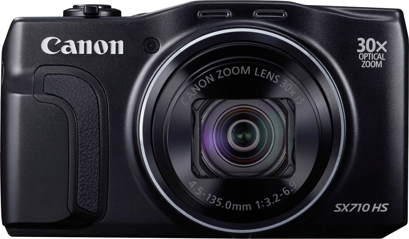 Canon PowerShot SX710 HS Digitalkamera 20.3 Megapixel Schwarz Full HD Video