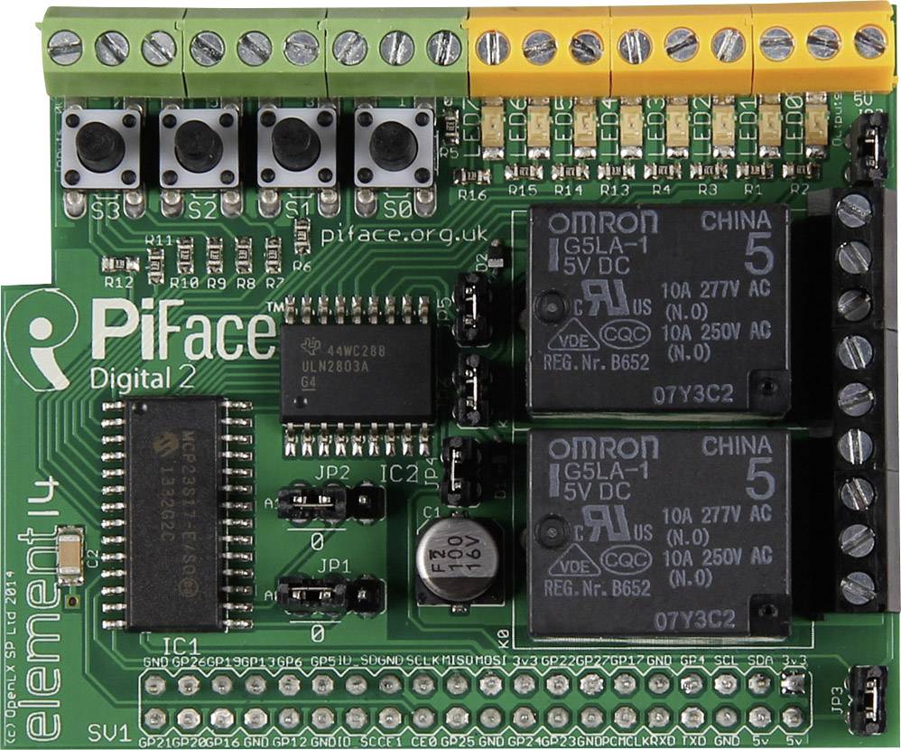 PiFace 2 Passend für: Raspberry Pi