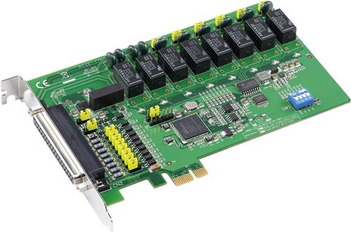 Advantech PCIE-1760 Steckkarte PWM, Relais, DI Anzahl Eingänge: 10 x Anzahl Ausgänge: 8 x