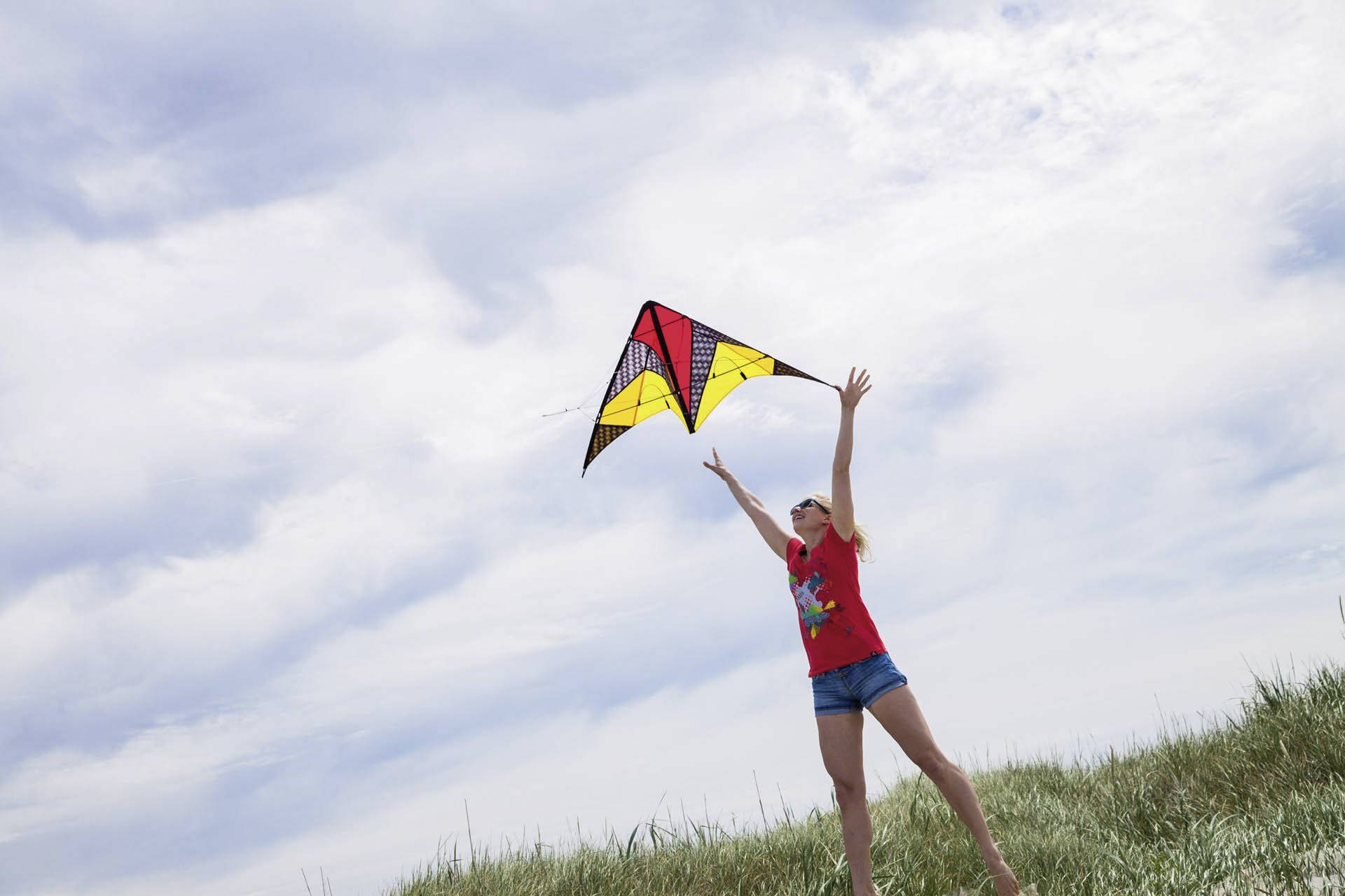 HQ Sport-Lenkdrachen Quickstep II Spannweite (Details) 1350mm Windstärken-Eignung 2 - 5 bft