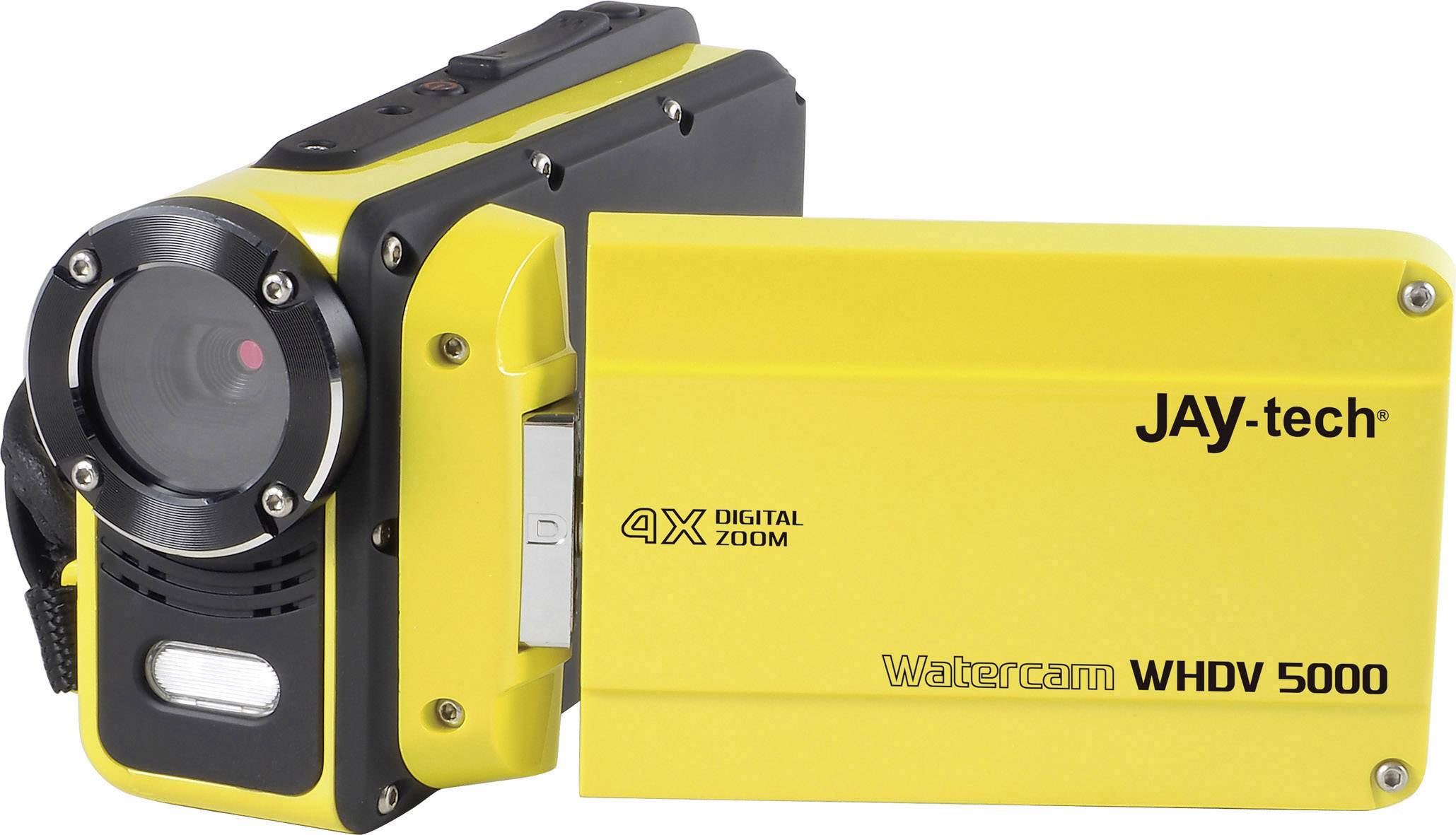 JayTech WHDV-5000 Camcorder 6.9cm 2.7 Zoll 12 Mio. Pixel Gelb