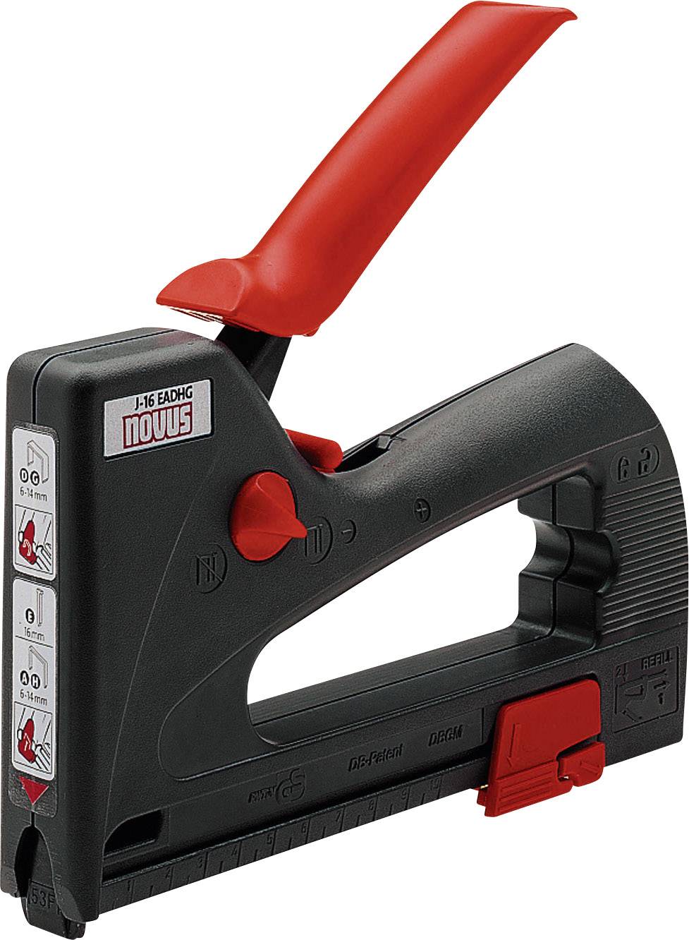 Novus J 01 030-0417 Handtacker  Klammerntyp Typ 53 Klammernlänge 6 - 8 mm