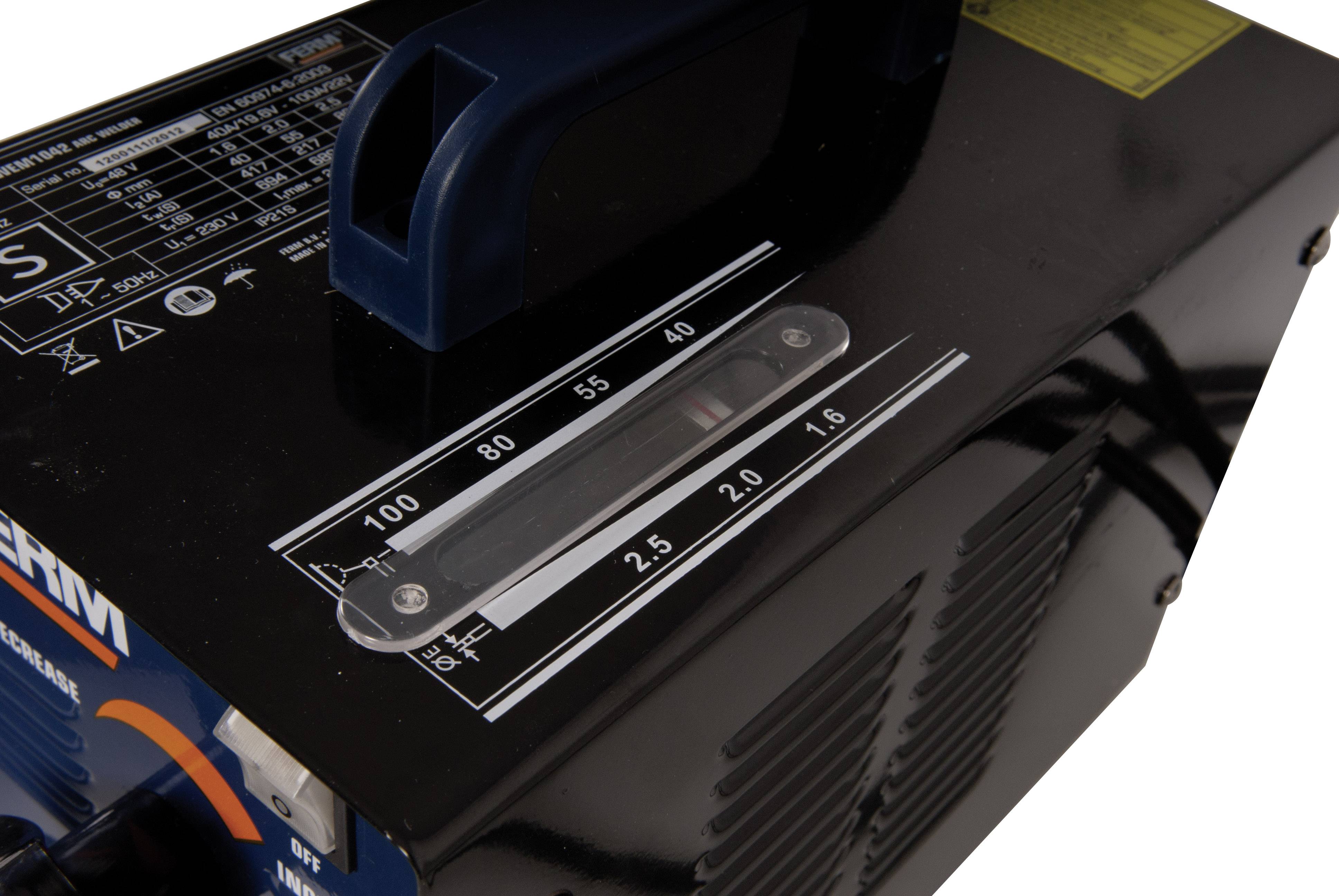 Ferm WEM1042 Elektroden-Schweißgerät 40 - 100A