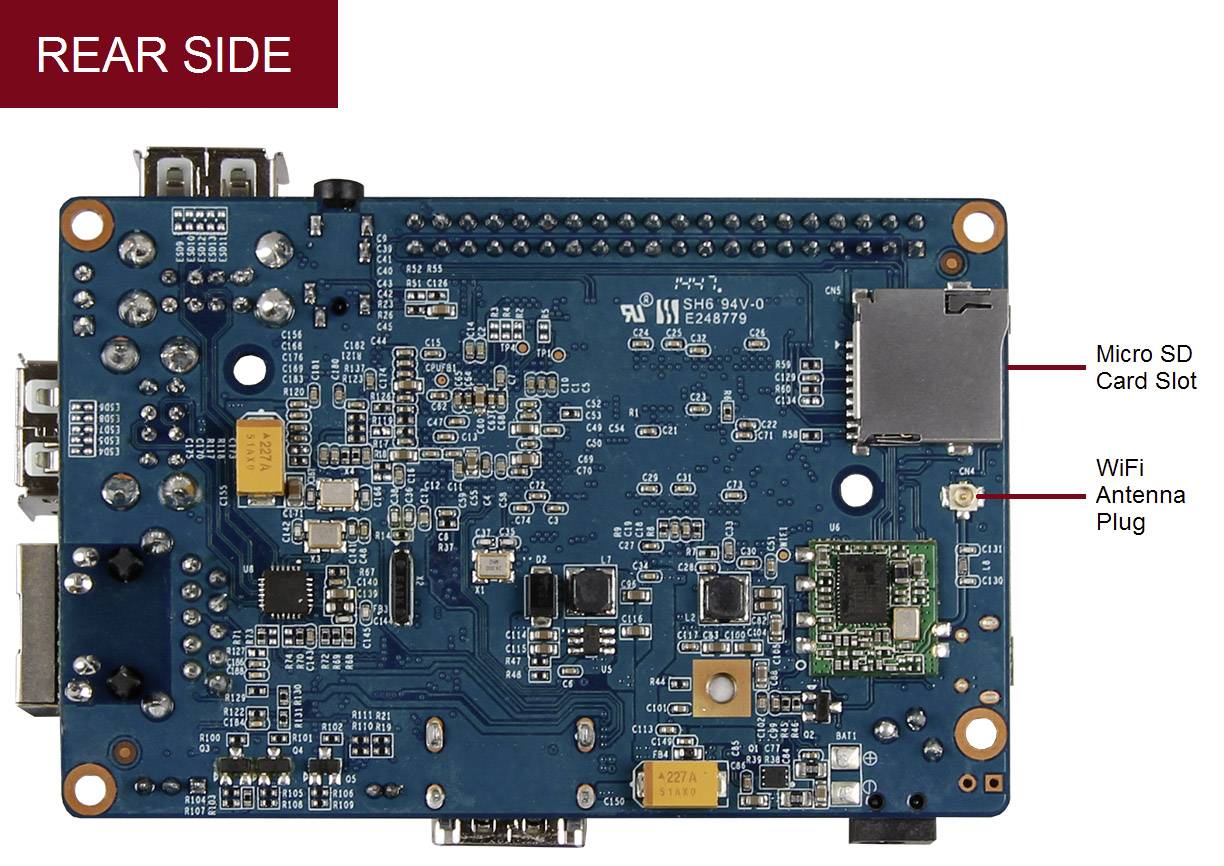 Banana PI BPI-M2 BPI-M2 1GB 4 x 1.0GHz