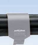 Panduit CM4S-L8 CM4S-L8 Kabelbinder 19.10mm Grau mit Beschriftungsfeld, mit offenem Binderende