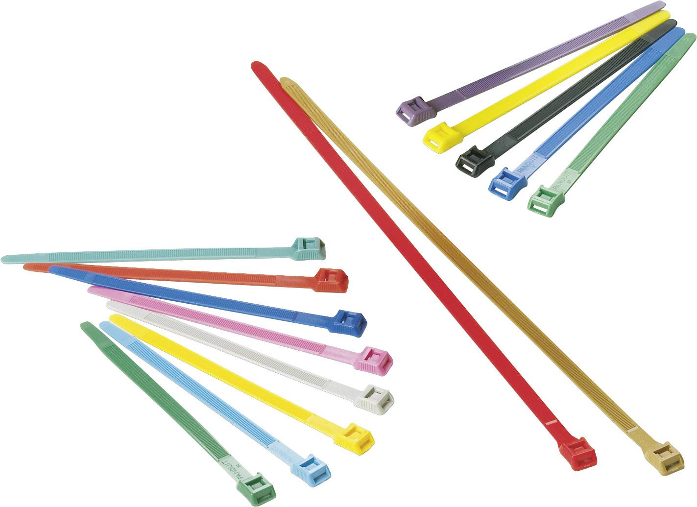 Panduit IT9100-C0 IT9100-C0 Kabelbinder 358mm 8.90mm Schwarz UV-stabilisiert