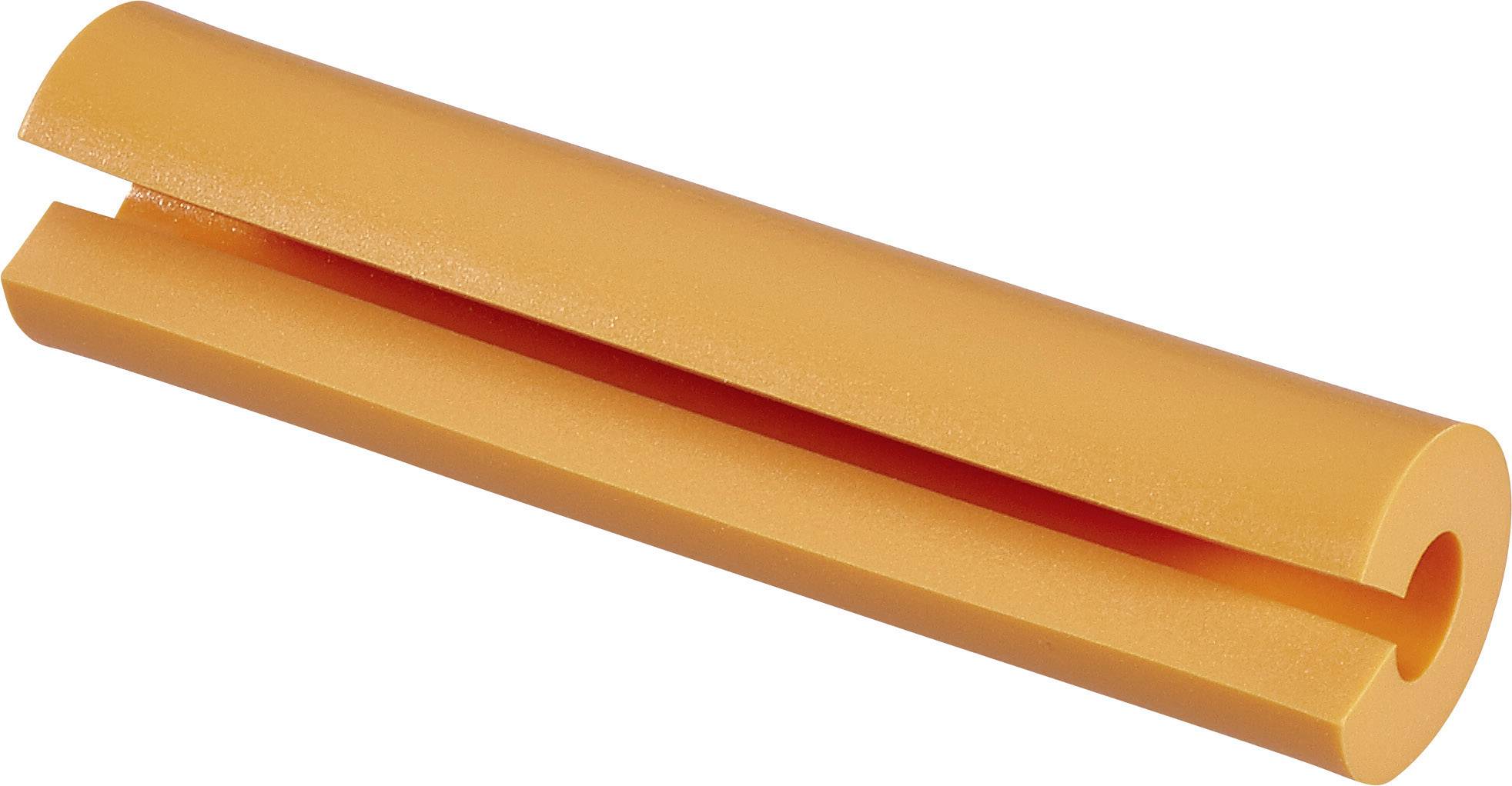 Panduit NWSLC-3Y NWSLC-3Y Leitermarkierer Montage-Art: aufclipsen Orange