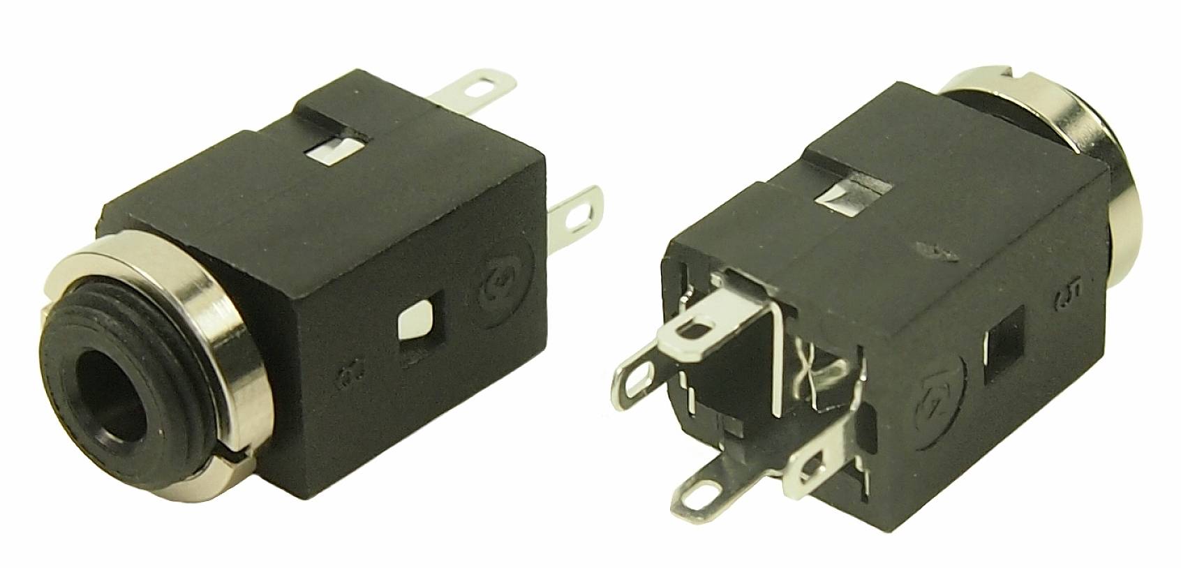 Cliff FC681374V Klinken-Steckverbinder 3.5 mm Buchse, Einbau vertikal Polzahl: 3 Stereo Schwarz 1 S