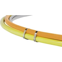HellermannTyton 111-01549 MST200S Kabelbinder 207mm 5.90mm Silber mit Kugelverschluss, Hitzestabilisiert HellermannTyton 111-01549 MST200S Kabelbinder 207mm 5.90mm Silber mit Kugelverschluss, Hitzestabilisiert