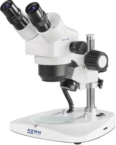 Kern Optics OZL 445 Stereo-Zoom Mikroskop Binokular 36 x Durchlicht, Auflicht