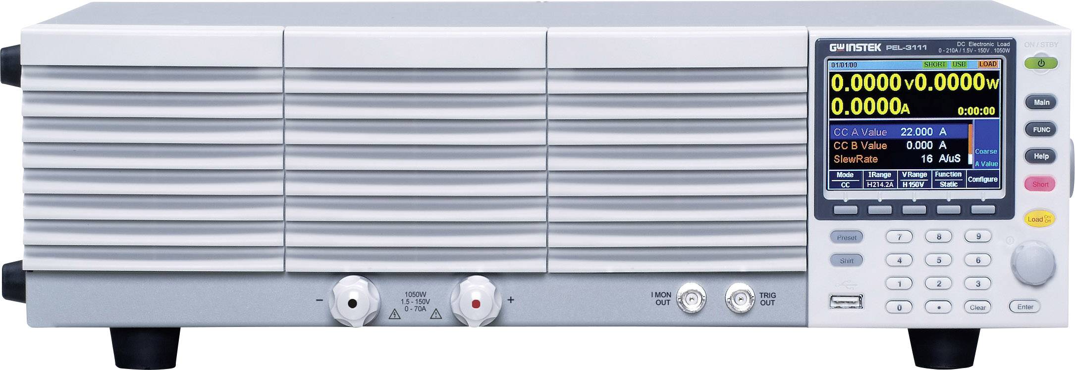GW Instek PEL-3111 Elektronische Last 150 V/DC 210A 1050W