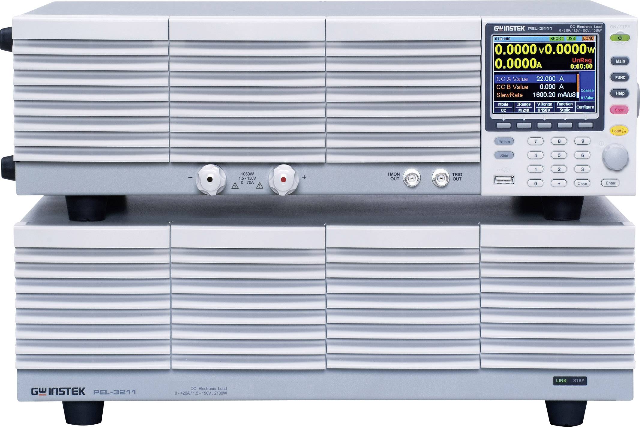 GW Instek PEL-3111 Elektronische Last 150 V/DC 210A 1050W