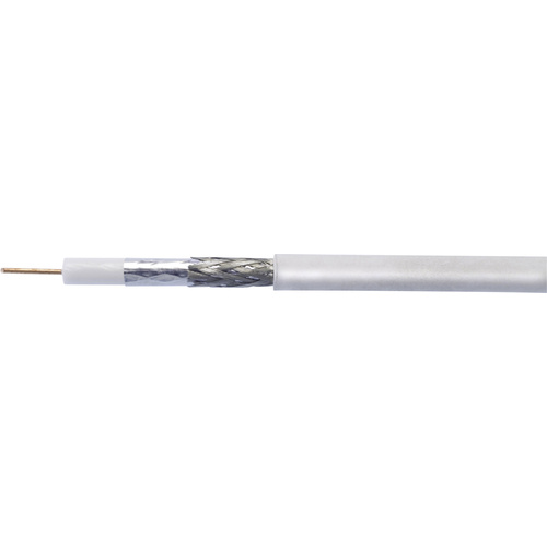 Kathrein 21510004-1 Koaxialkabel Außen-Durchmesser: 5 mm 75 Ω 90 dB Weiß Meterware