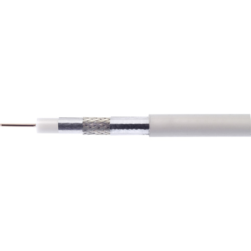 Câble coaxial Kathrein LCD 111 A+ 21510011 75 Ω 120 dB blanc Marchandise vendue au mètre