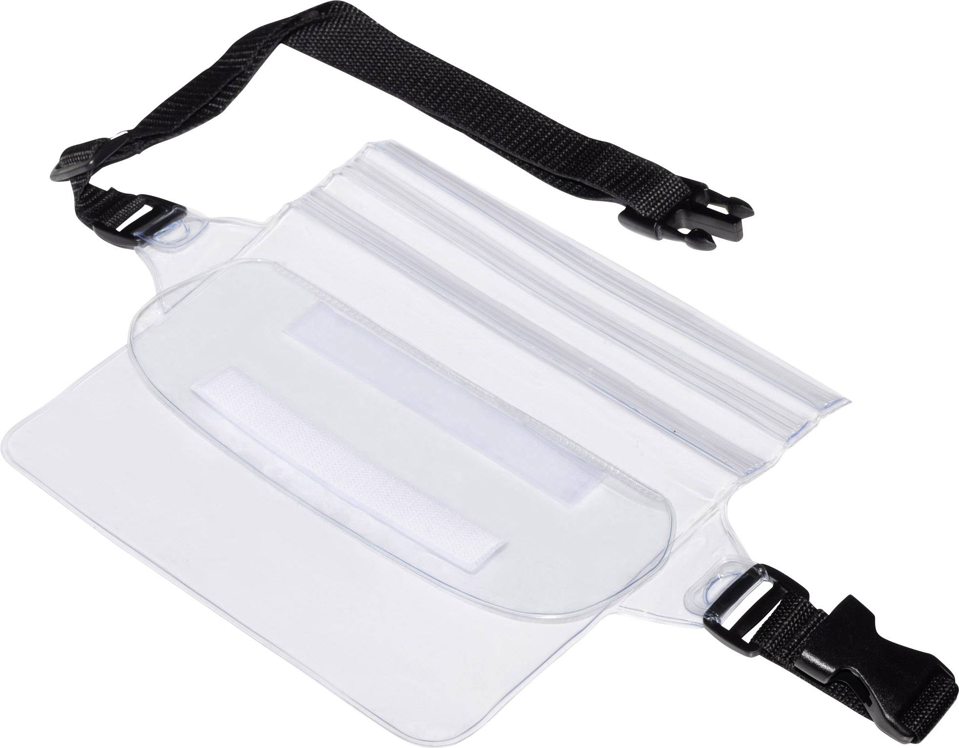 Wasserdichter Beutel (B x H) 150mm x 220mm Schwarz, Transparent