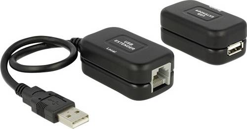 Delock USB 1.1 Extender (Verlängerung) über Netzwerkkabel RJ45 60m