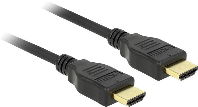 Delock - HDMI-Kabel mit Ethernet - HDMI männlich zu HDMI männlich