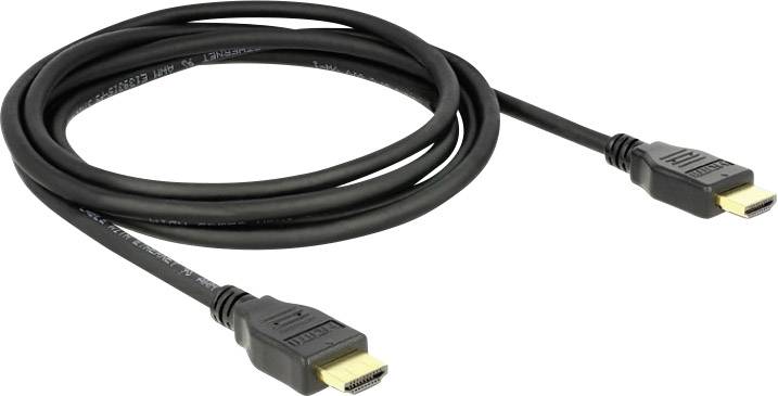 Delock - HDMI-Kabel mit Ethernet - HDMI männlich zu HDMI männlich