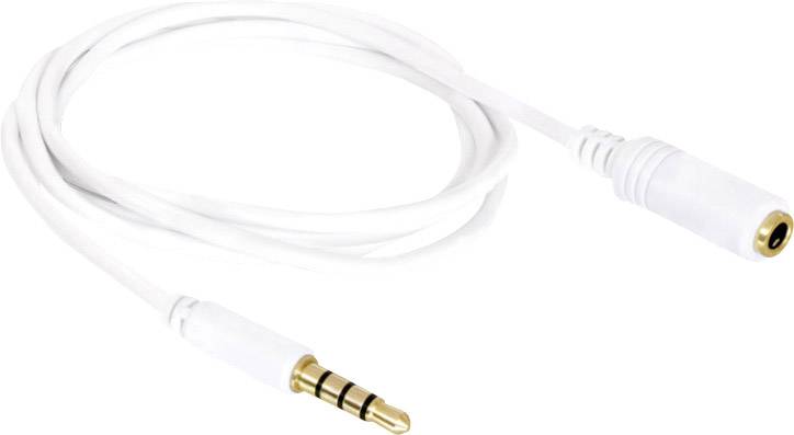Delock Audioverlängerungskabel - Stereo Mini-Klinkenstecker (W) - bis Stereo Min