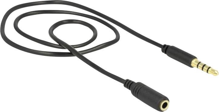 Delock 84716 Audio Anschlusskabel 0.50 m Schwarz