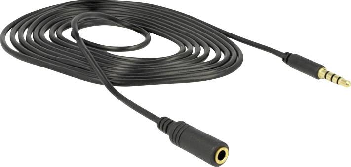 Delock 84667 Audio Anschlusskabel 2.00 m Schwarz