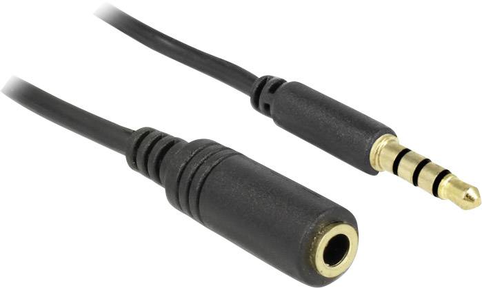 Delock 84668 Audio Anschlusskabel 3.00 m Schwarz