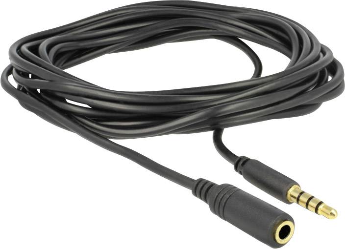 Delock 84668 Audio Anschlusskabel 3.00 m Schwarz