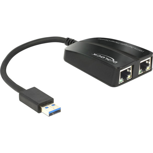 Delock 62583 Netzwerkadapter 1 GBit/s USB 3.2 Gen 1 (USB 3.0), LAN (10/100/1000 MBit/s)