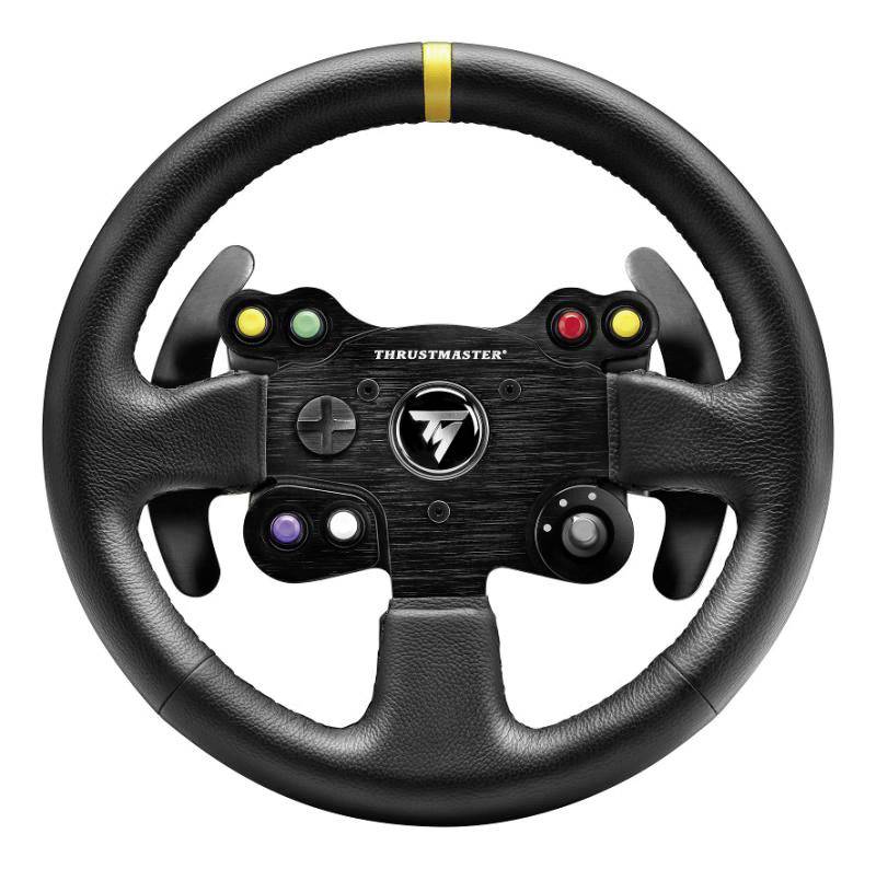 Thrustmaster Leather 28 GT Wheel Lenkrad Add-On PC, PlayStation 3, Xbox One, PlayStation 4 Schwarz