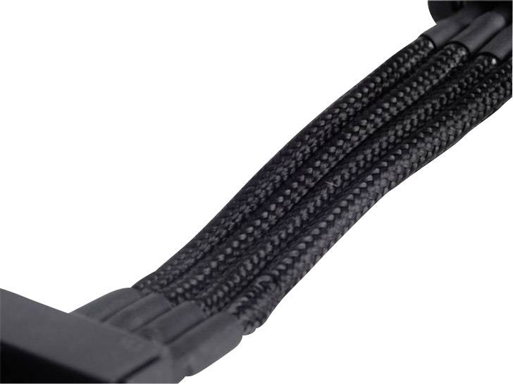 SilverStone SST-PP07-BTSB Netzteilkabel-Erweiterung 30cm
