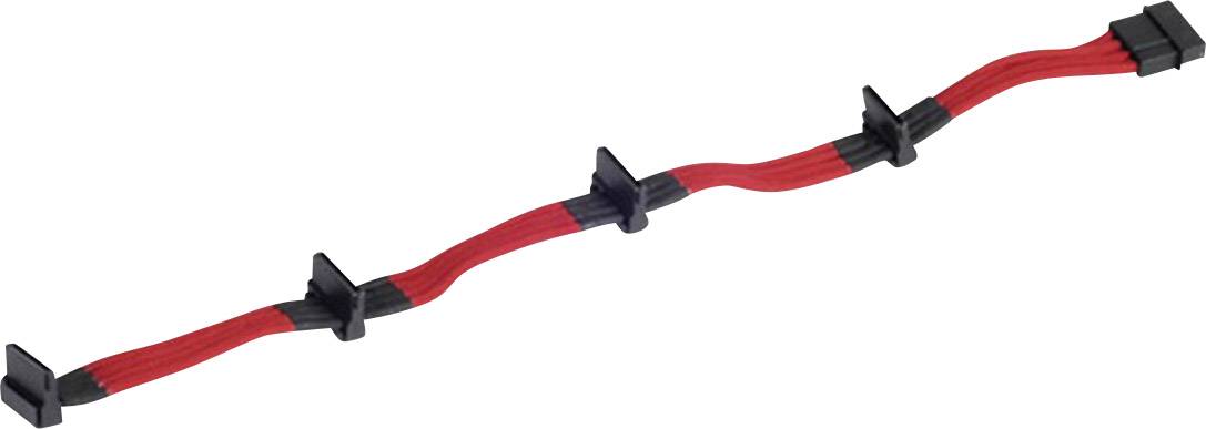 Silverstone Strom Anschlusskabel Rot